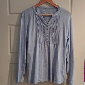 🎆 3/$15 LL Bean L/S cotton shirt